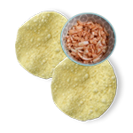 2 Poppadoms With Spiced Onions 