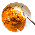 Goanese Fish With Prawns 